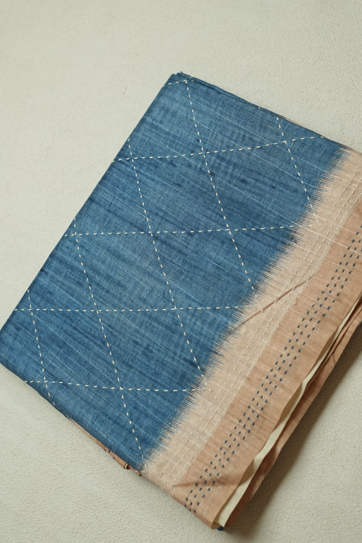 Semi Tussar Saree TSA0116