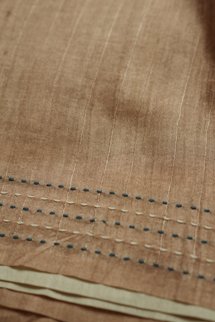 Semi Tussar Saree TSA0116