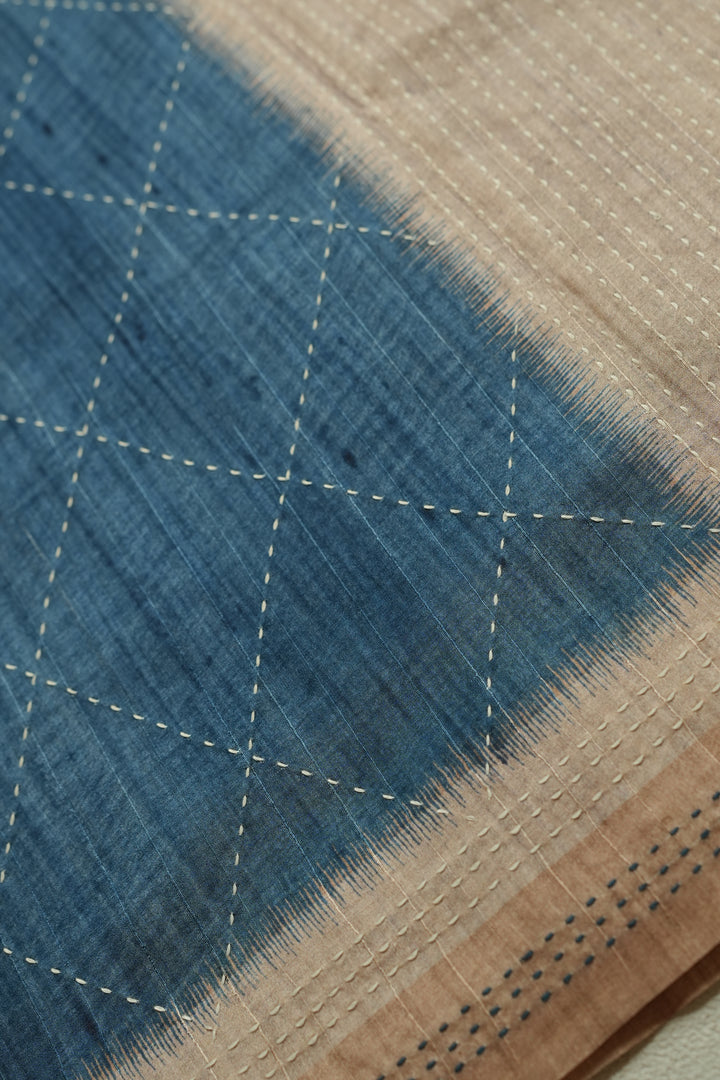 Semi Tussar Saree TSA0116