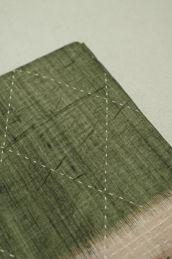 Semi Tussar Saree TSA0117