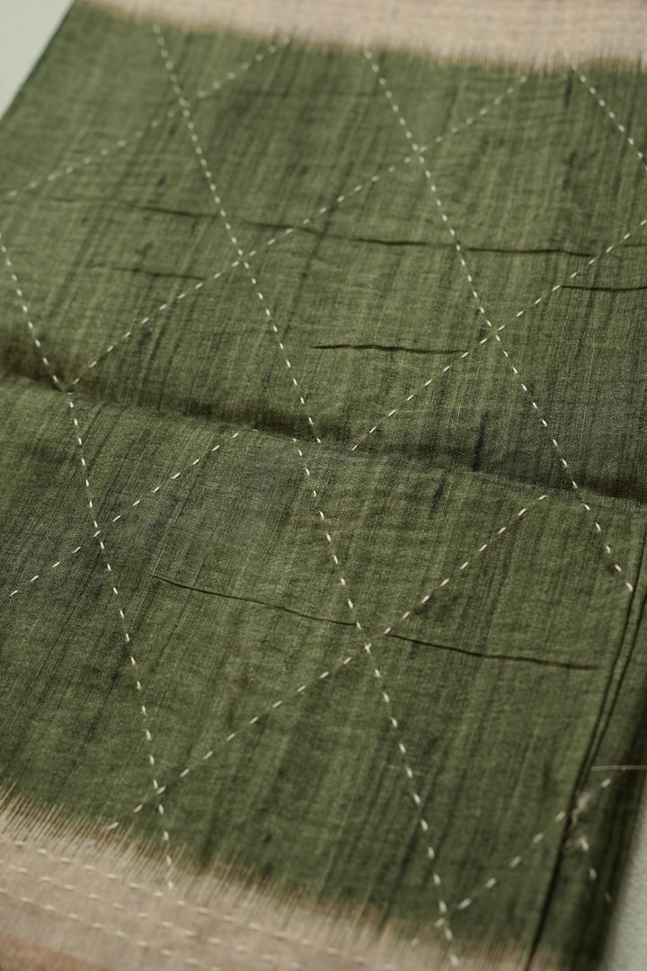 Semi Tussar Saree TSA0117