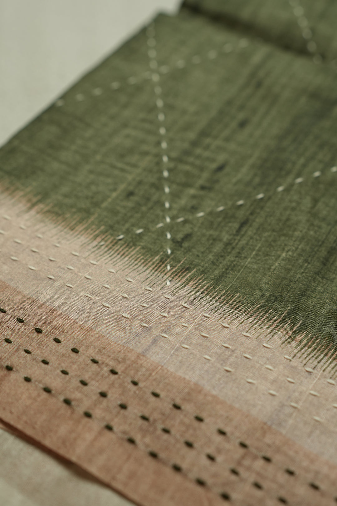Semi Tussar Saree TSA0117