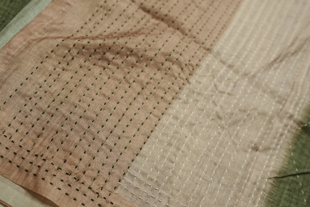 Semi Tussar Saree TSA0117