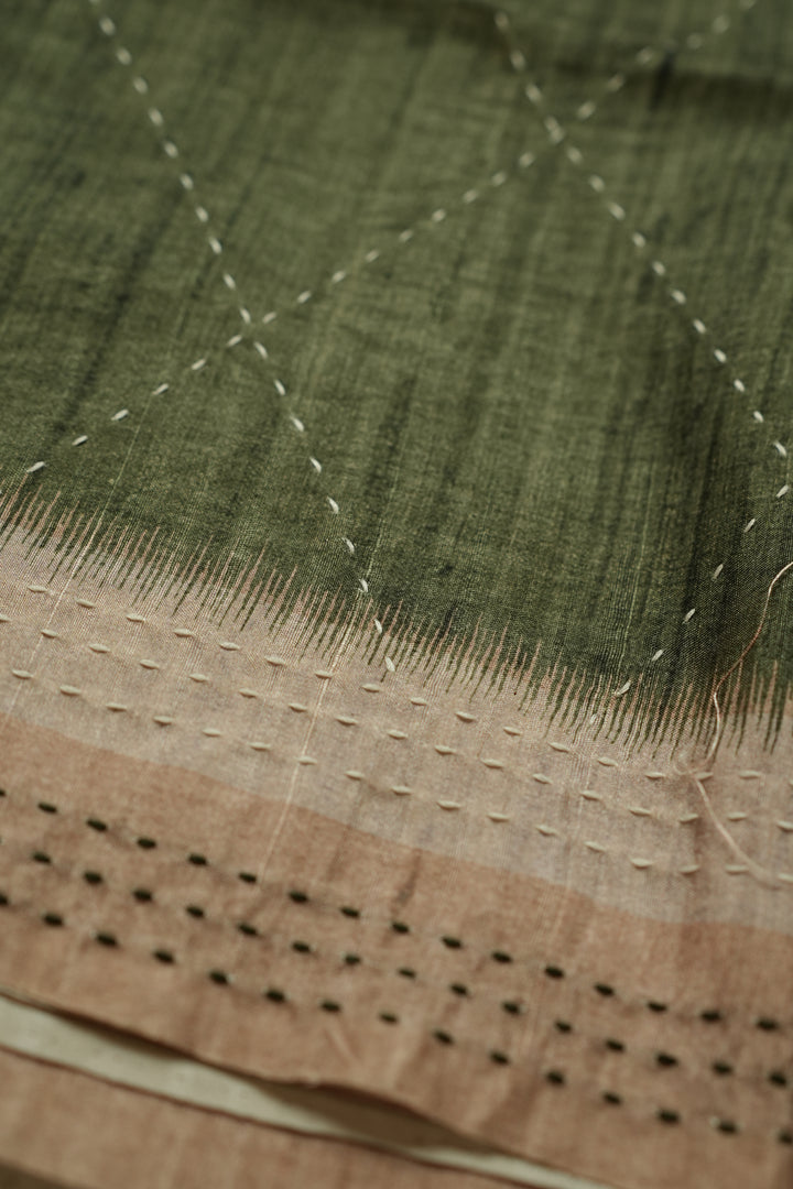 Semi Tussar Saree TSA0117