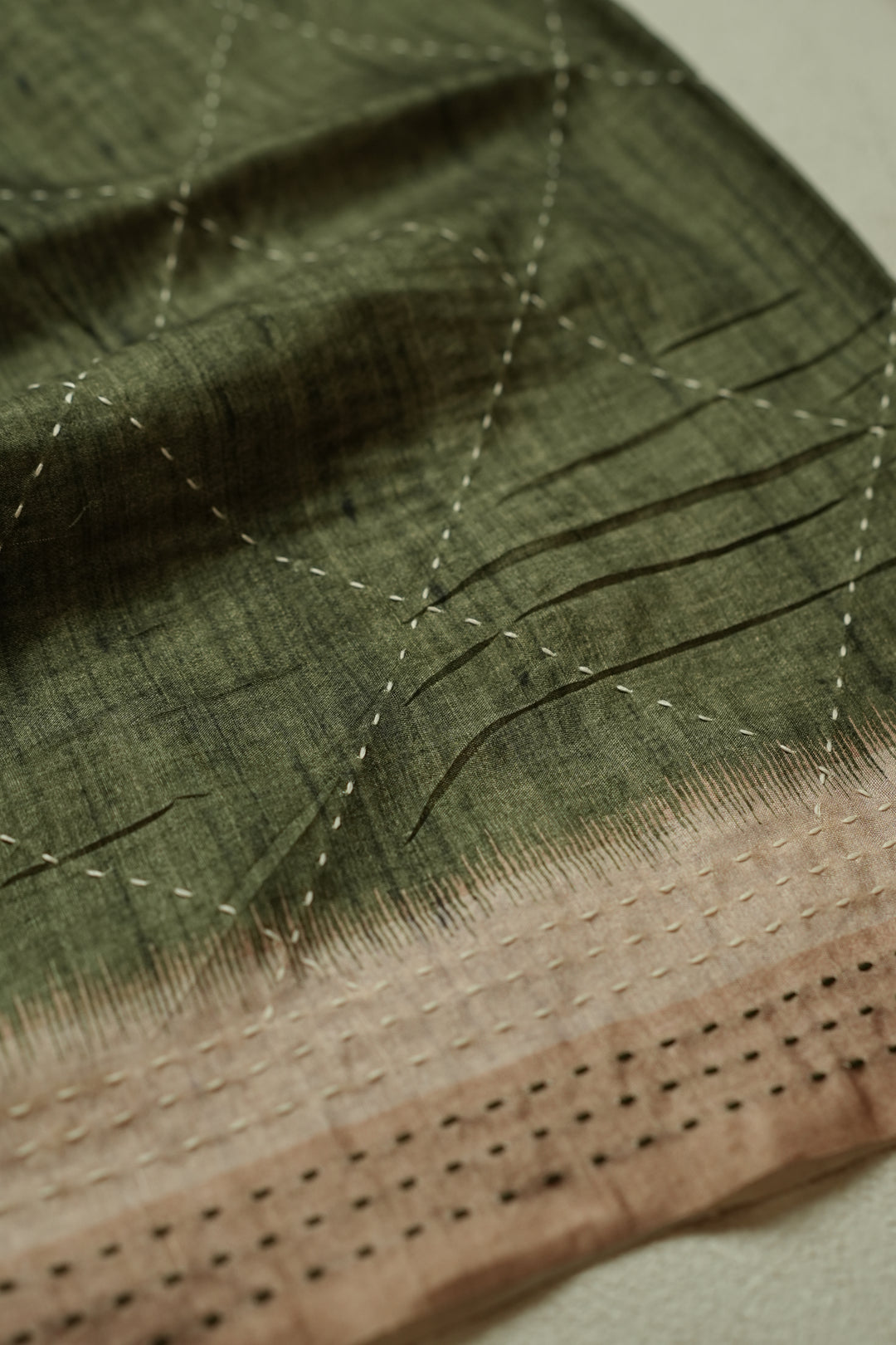 Semi Tussar Saree TSA0117