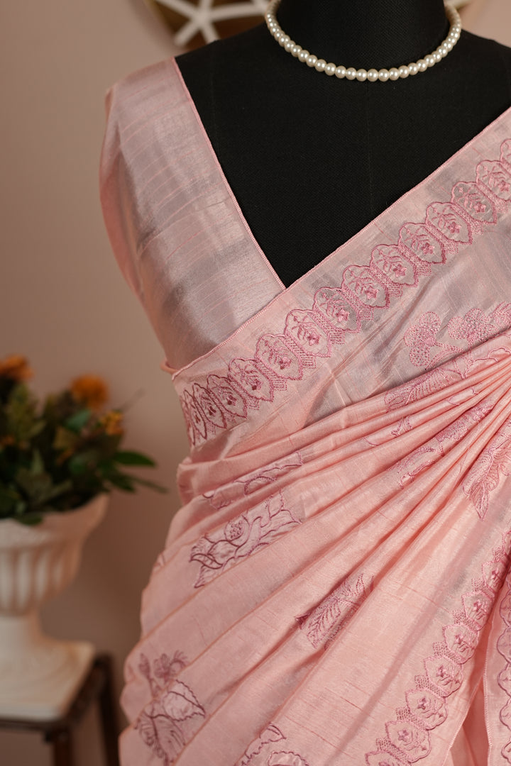 Semi Tussar Saree TSA0123