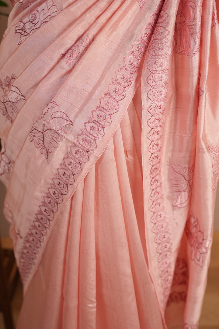 Semi Tussar Saree TSA0123