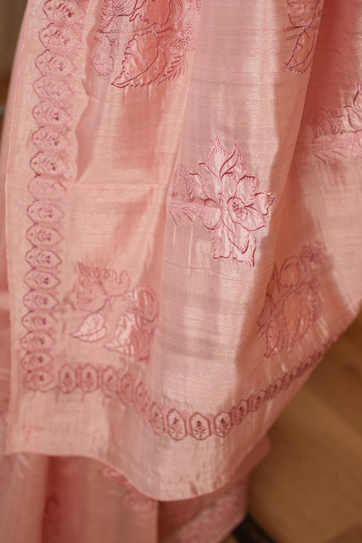 Semi Tussar Saree TSA0123