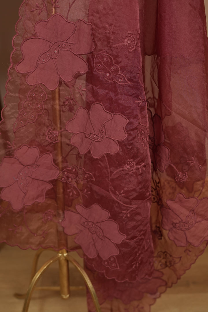 Organza Dupatta TDA0140