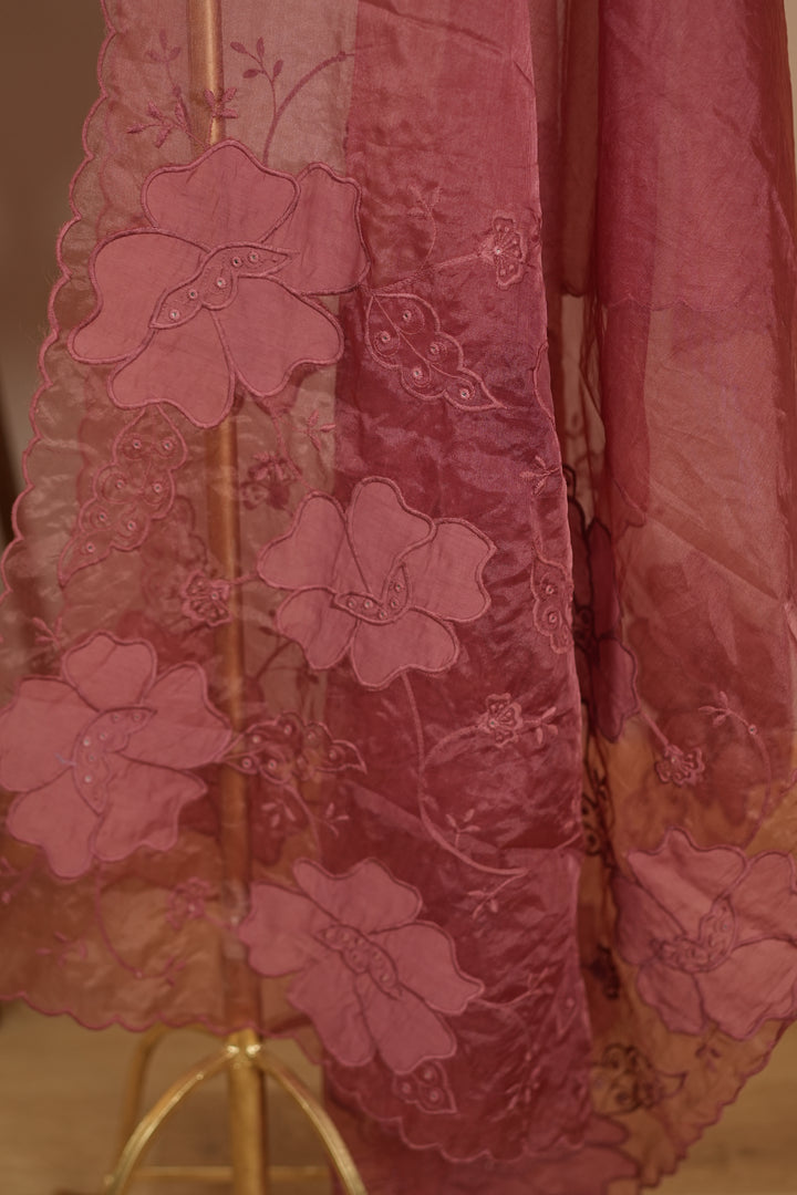 Organza Dupatta TDA0140