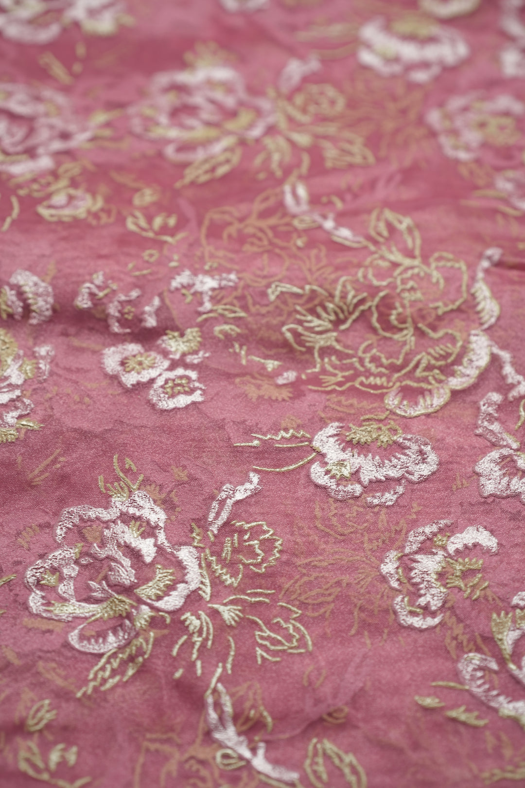 Organza Saree TSA4798 Barbie Pink