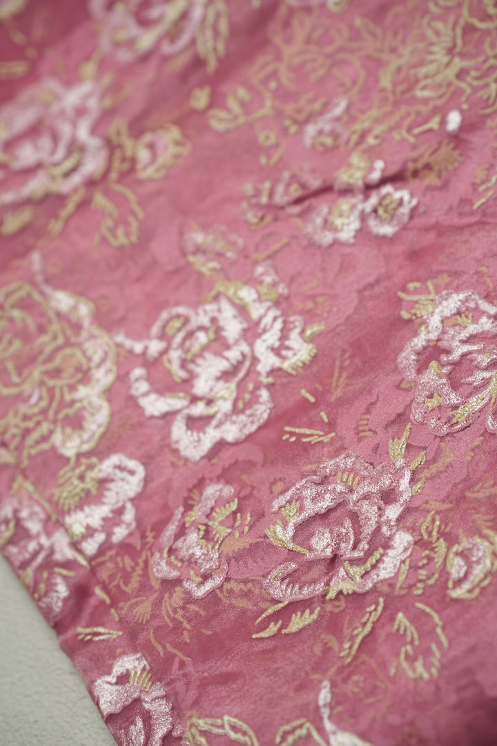 Organza Saree TSA4798 Barbie Pink