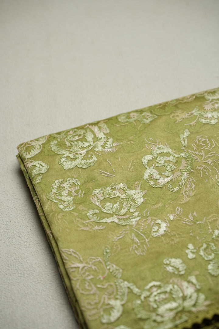 Organza Saree TSA4798 Light Sap Green