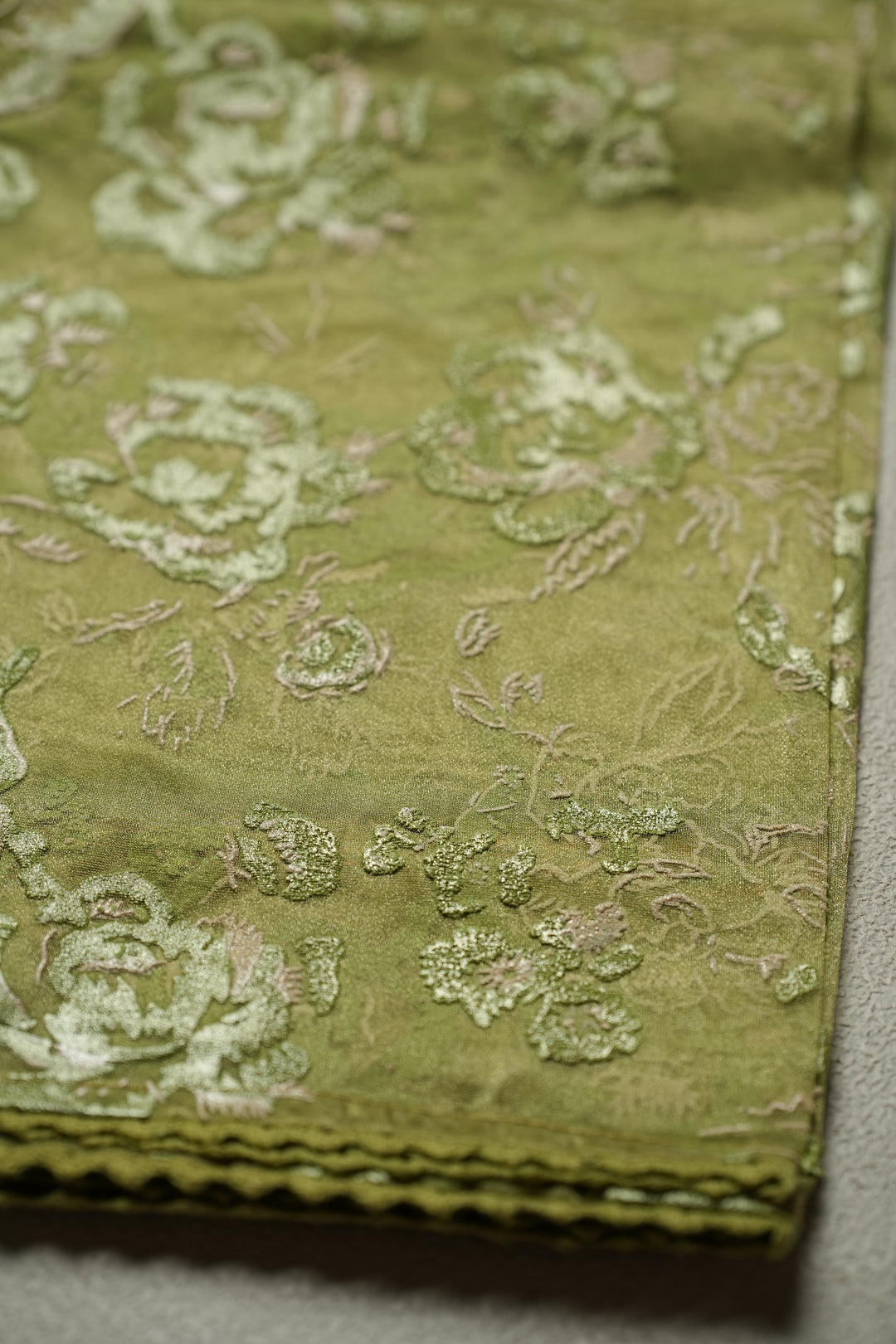 Organza Saree TSA4798 Light Sap Green