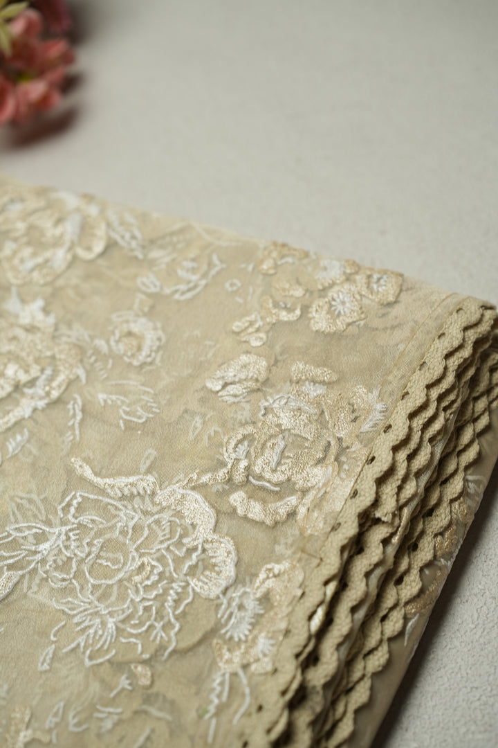 Organza Saree TSA4798 Cream