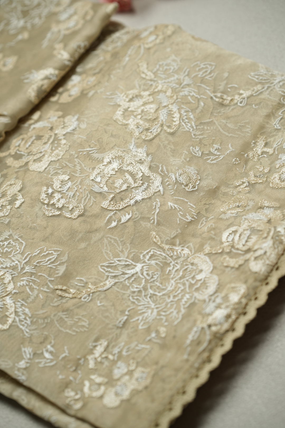 Organza Saree TSA4798 Cream