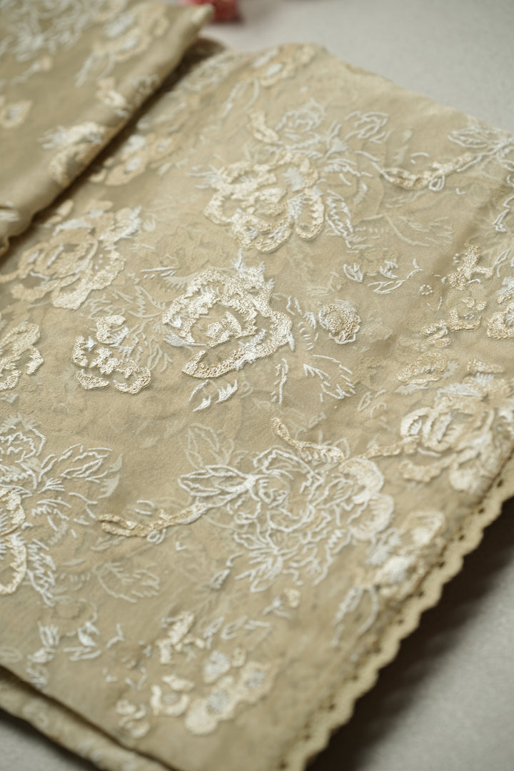 Organza Saree TSA4798 Cream