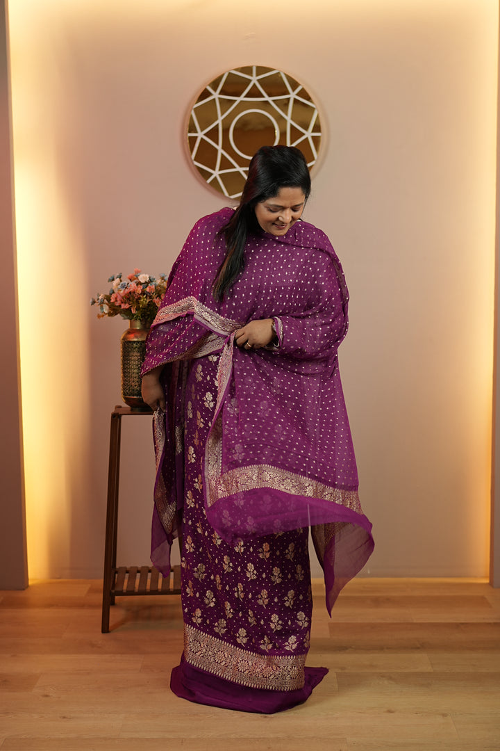 Banarasi Georgette Salwar TSS4926