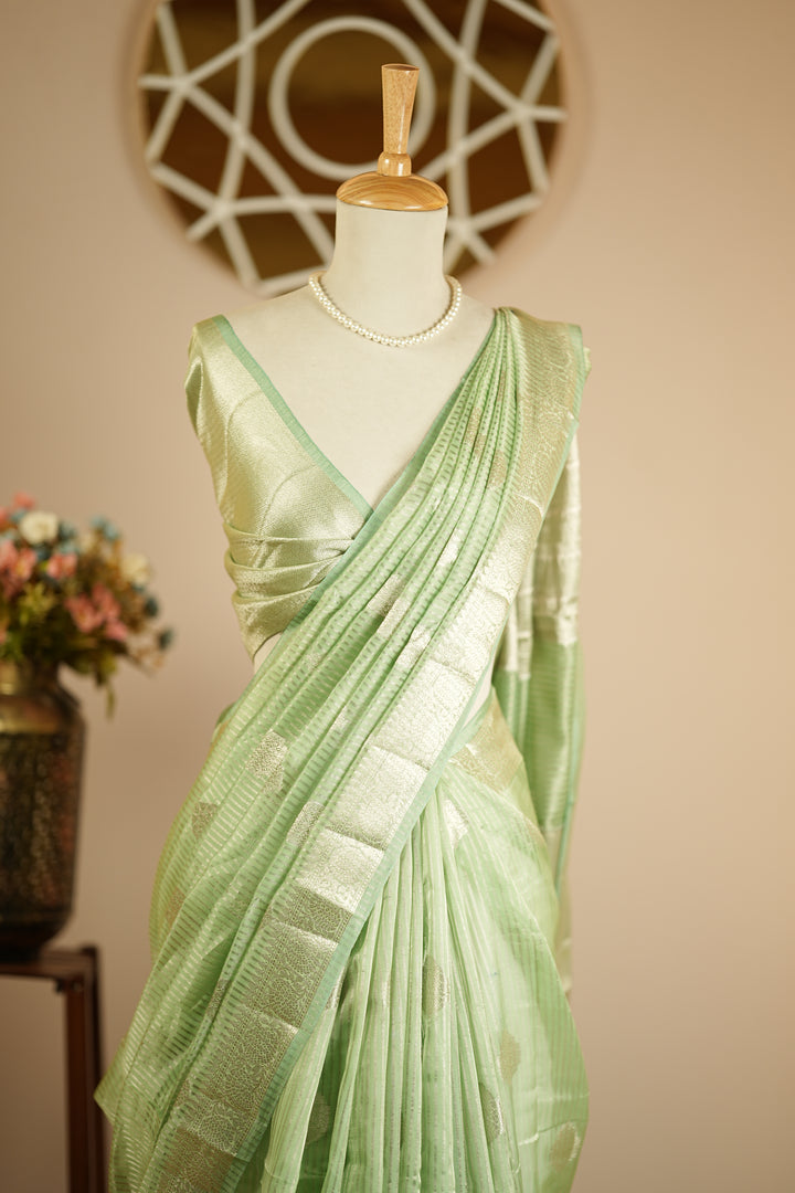 Semi Silk Saree TSA0168