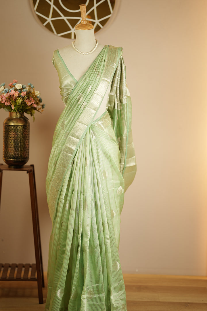 Semi Silk Saree TSA0168