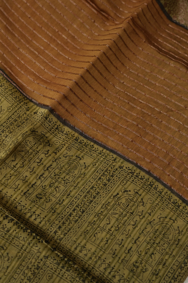 Chanderi  Saree TSA0252