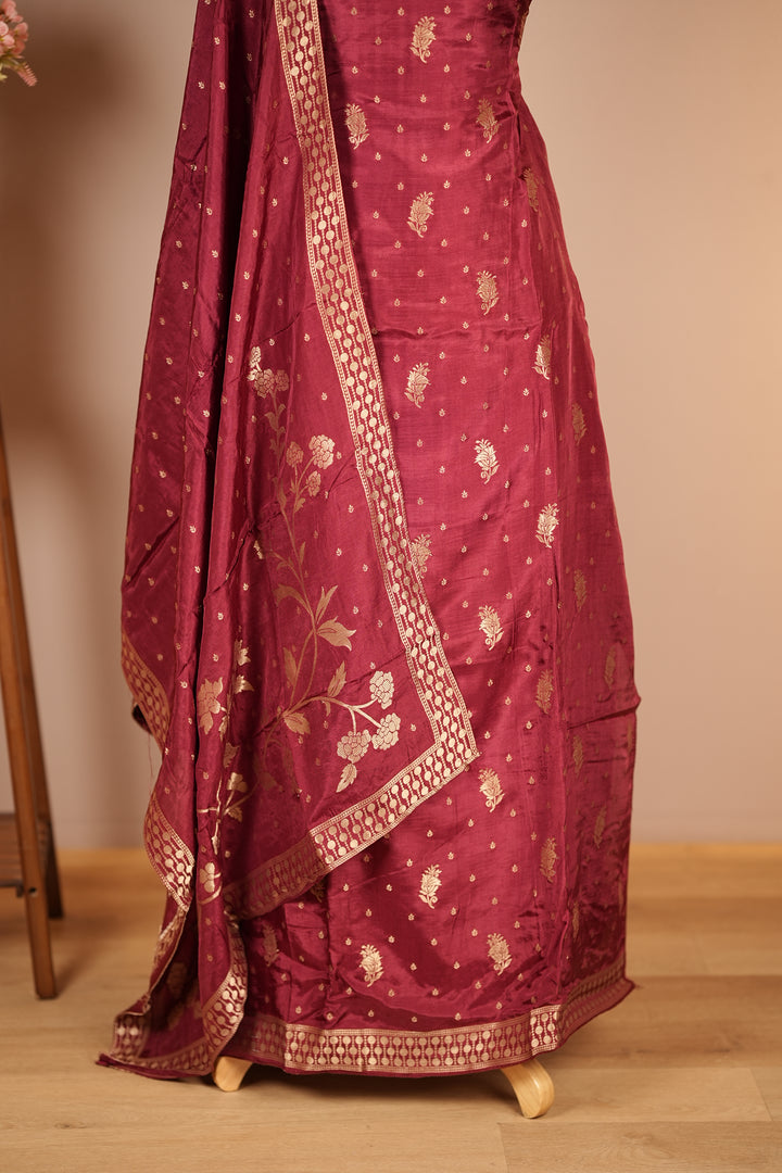 Semi Banarasi Salwar TSS0280