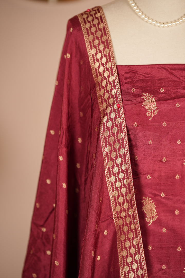 Semi Banarasi Salwar TSS0280