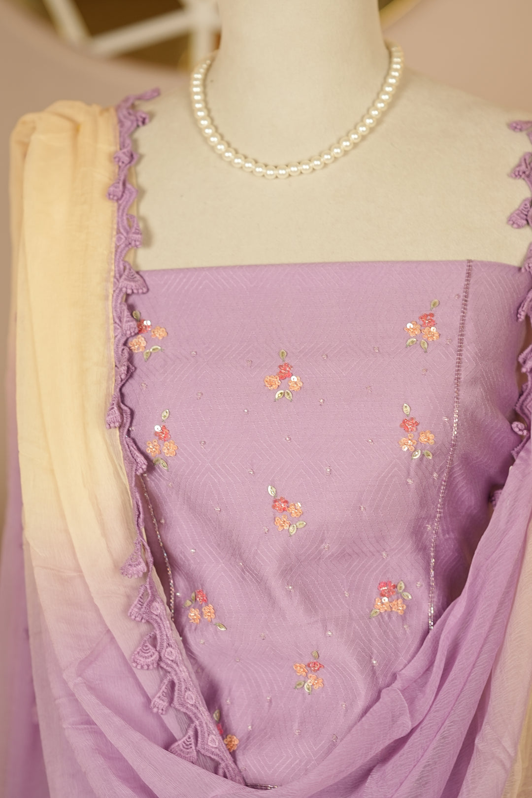 Chanderi Mix Salwar TSS0284