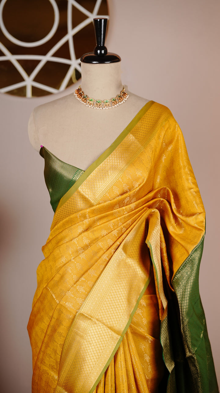 Semi Silk Saree TSA4916