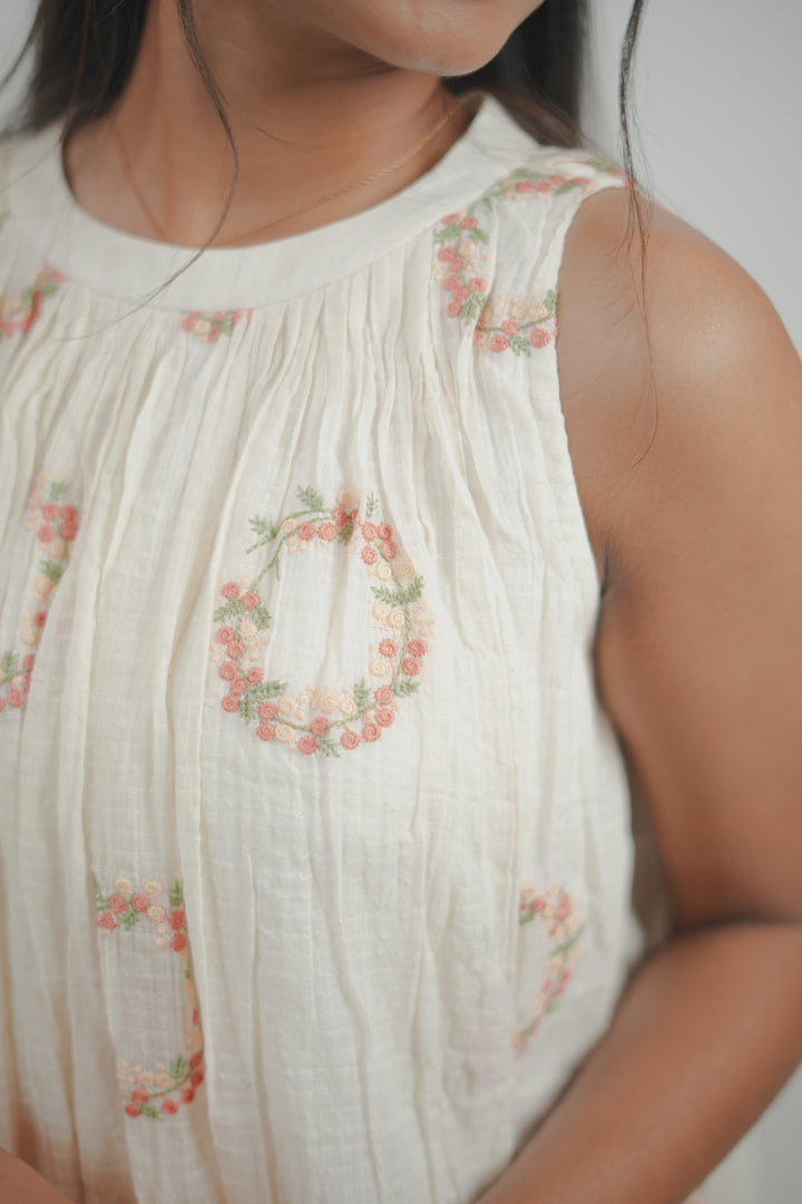 A-Line Gathered Kurta TKT1005