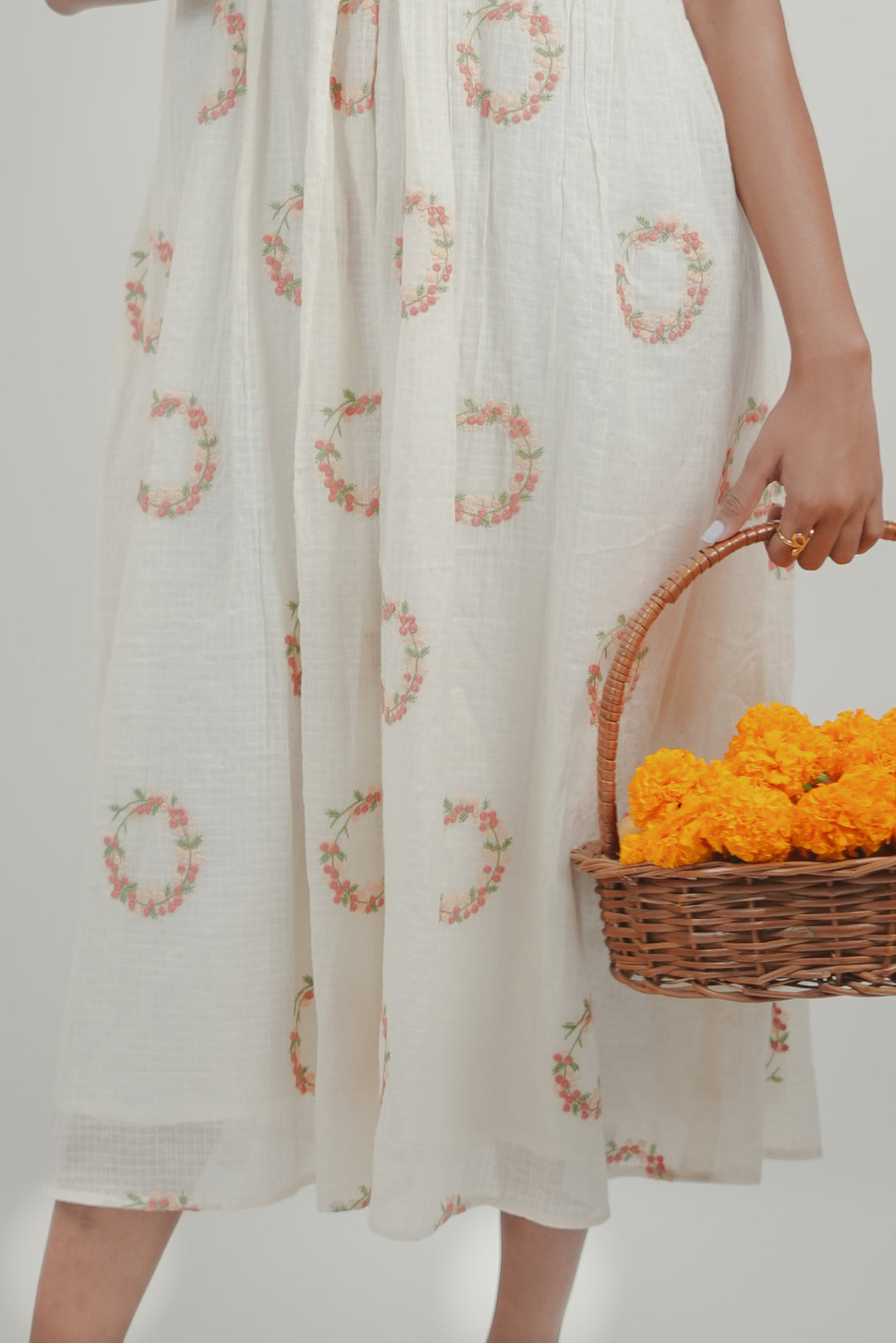 A-Line Gathered Kurta TKT1005