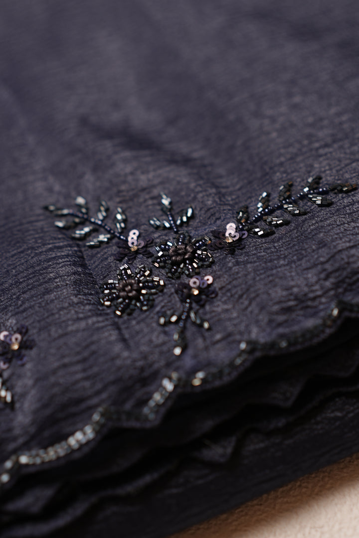 Crushed Tissue Saree TSA4582