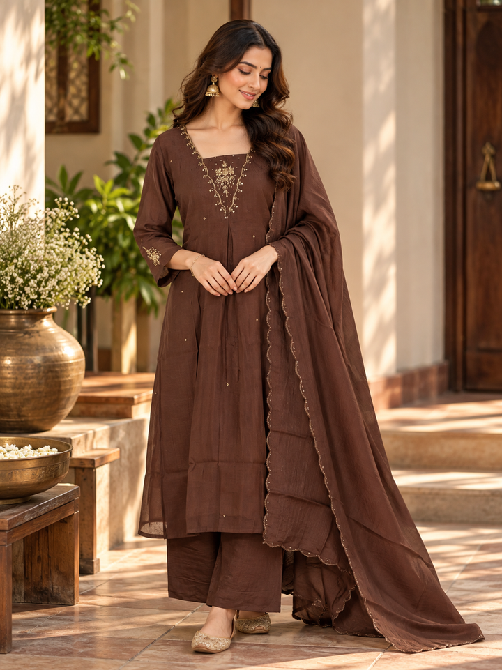Flared A-Line Kurtha TRW006