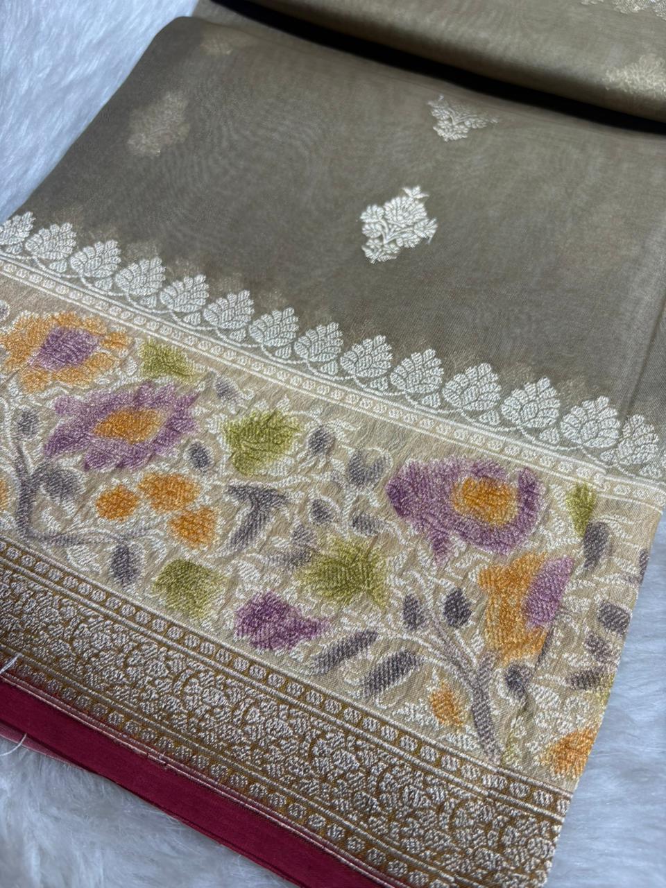 Organza Saree TSA4027