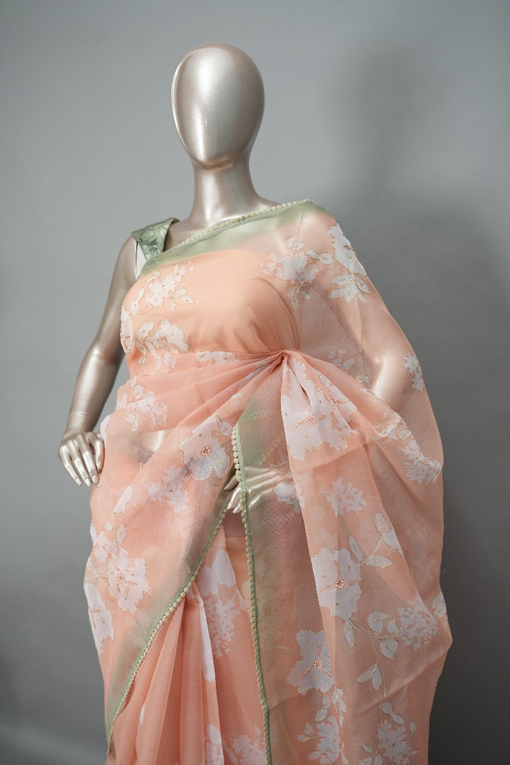 Organza Saree TSA139