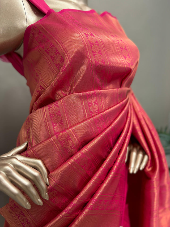 Semi Silk Saree TSA1425