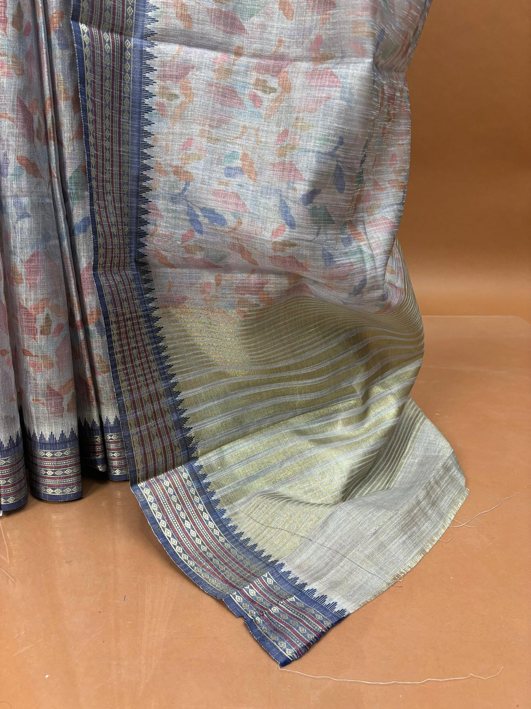 Linen Tissue Saree TSA1447