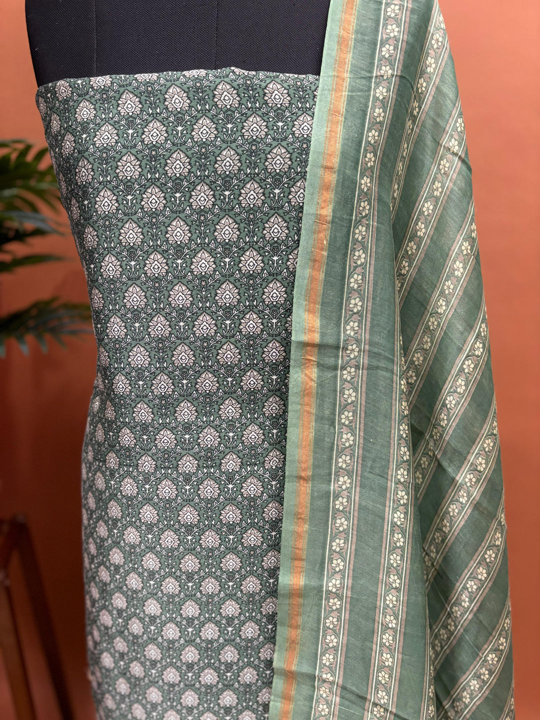 Printed Chanderi Salwar TSS1454