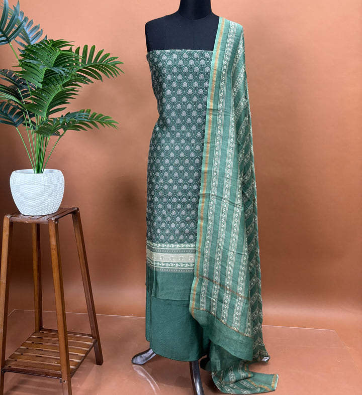 Printed Chanderi Salwar TSS1454