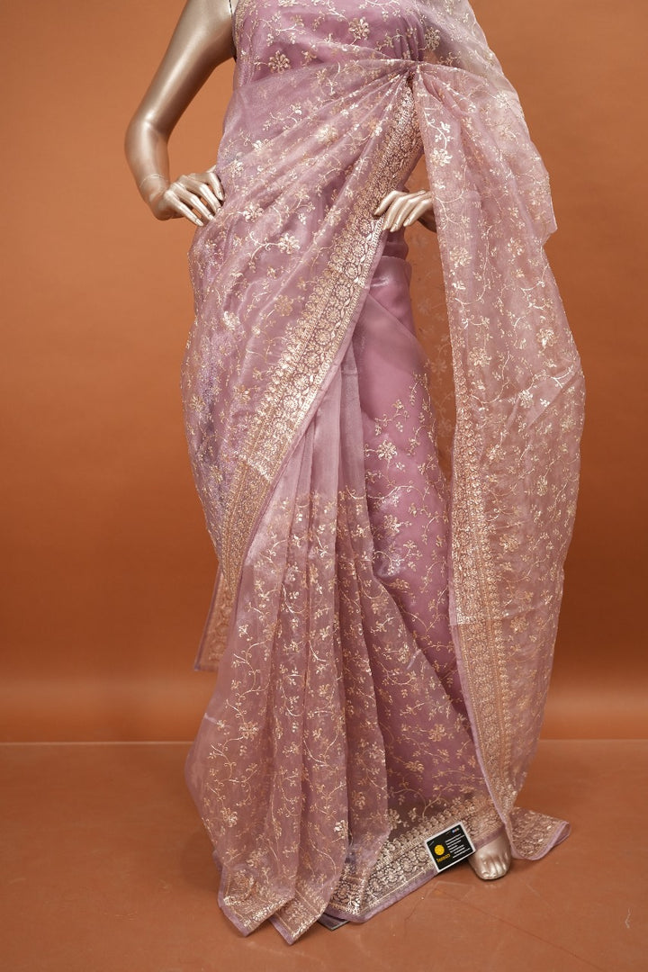 Tissue Organza SareeTSA1480