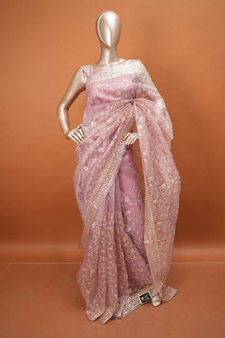 Tissue Organza SareeTSA1480