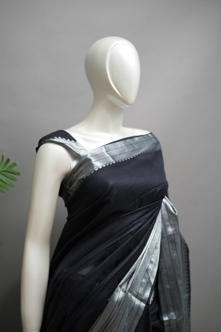 Linen Cotton Saree TSA1490