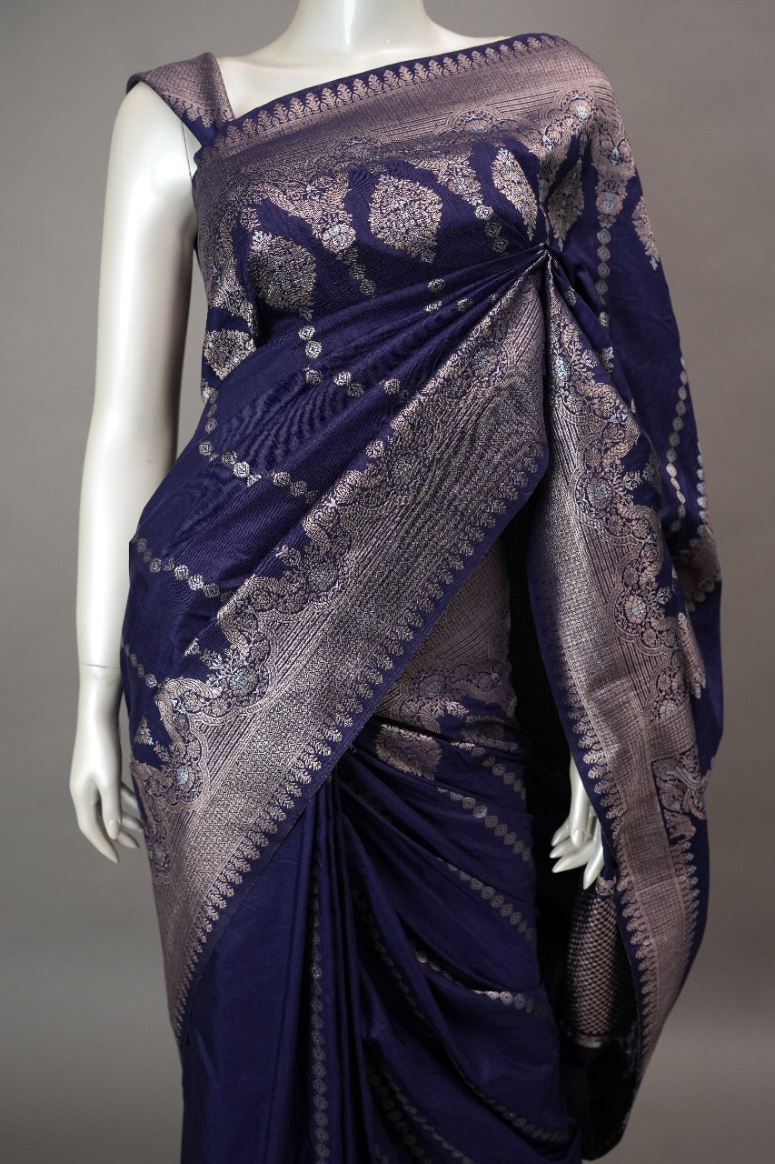 Semi Silk Saree TSA1523