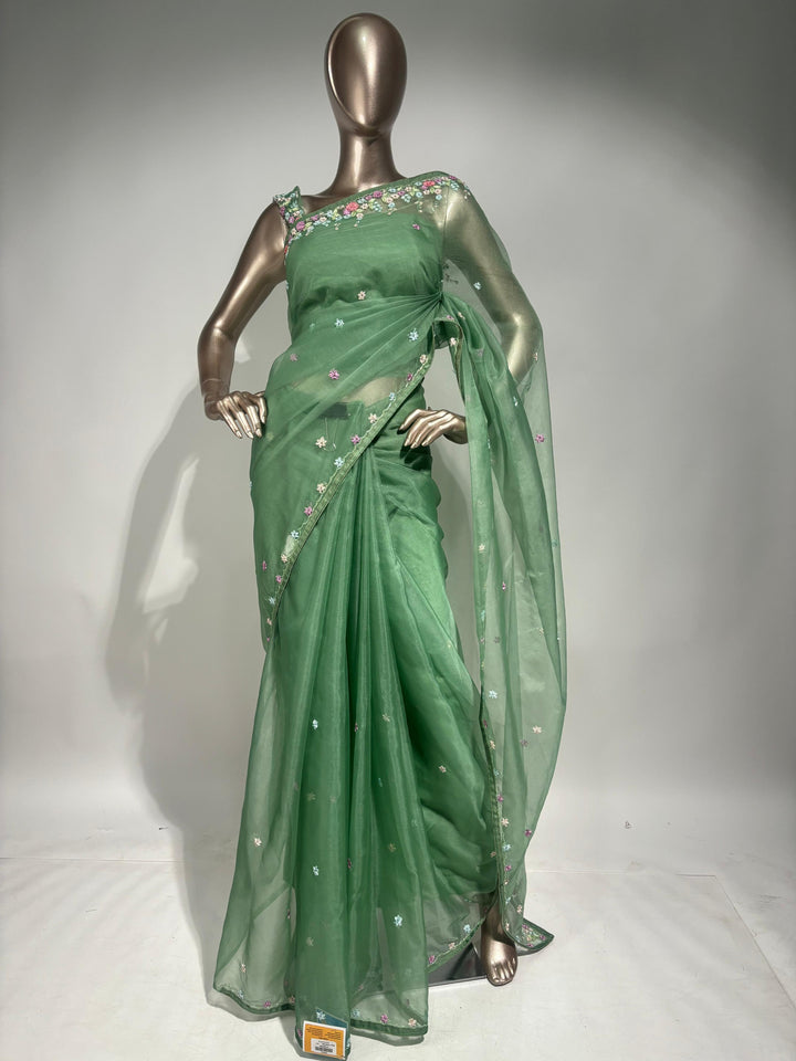 Organza Saree TSA1519