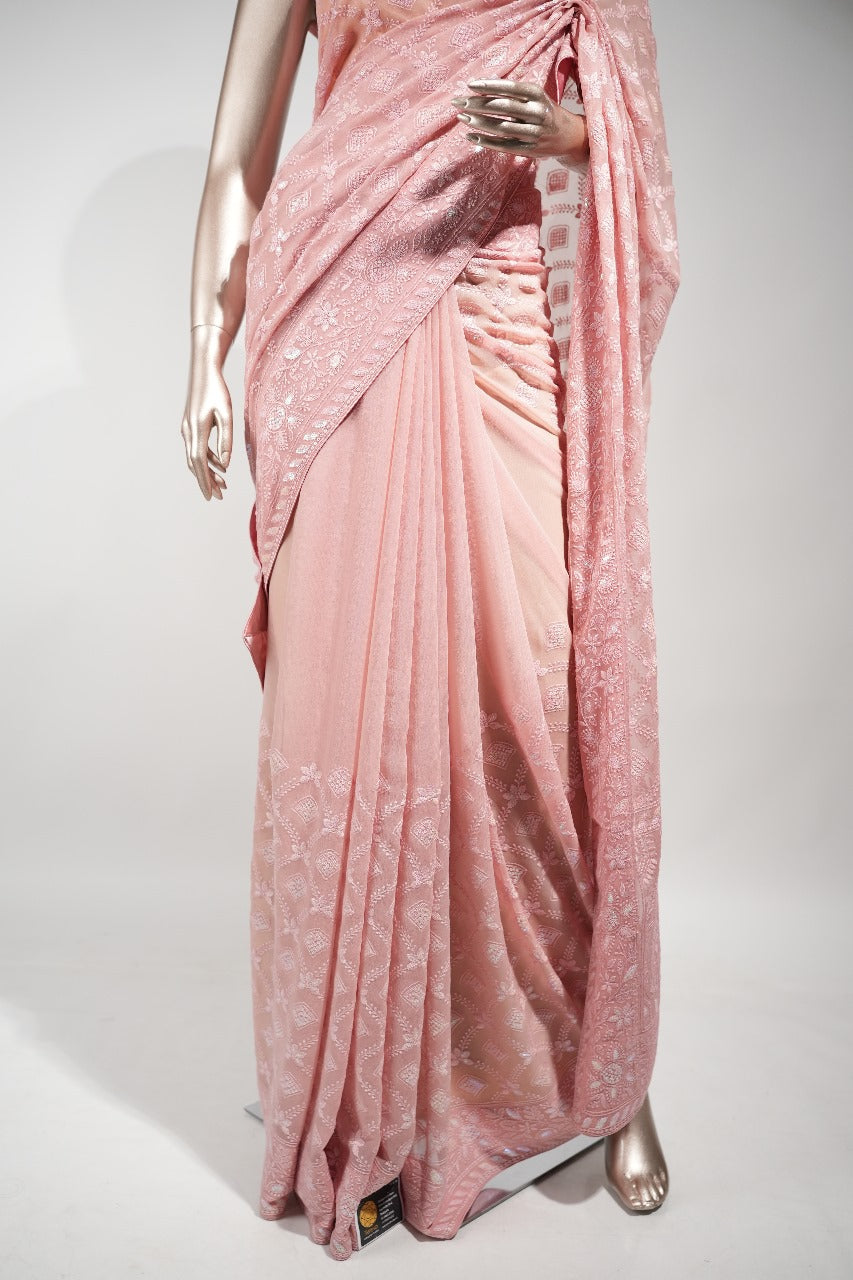 Georgette Saree TSA1524