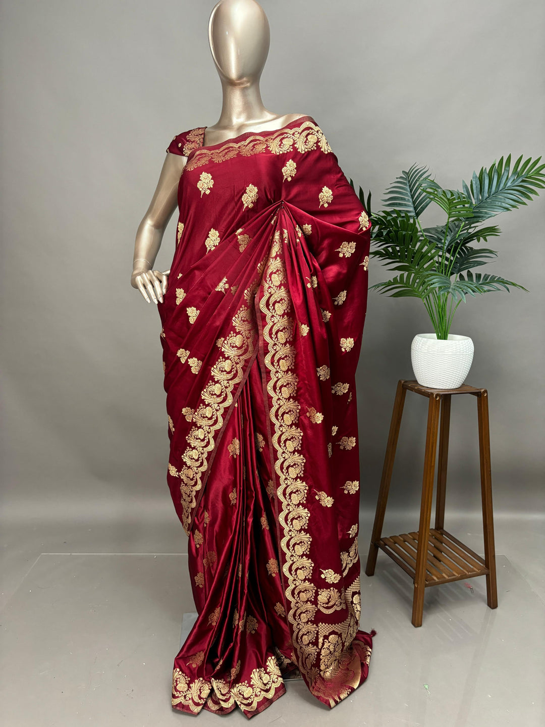 Semi Silk Saree TSA1606