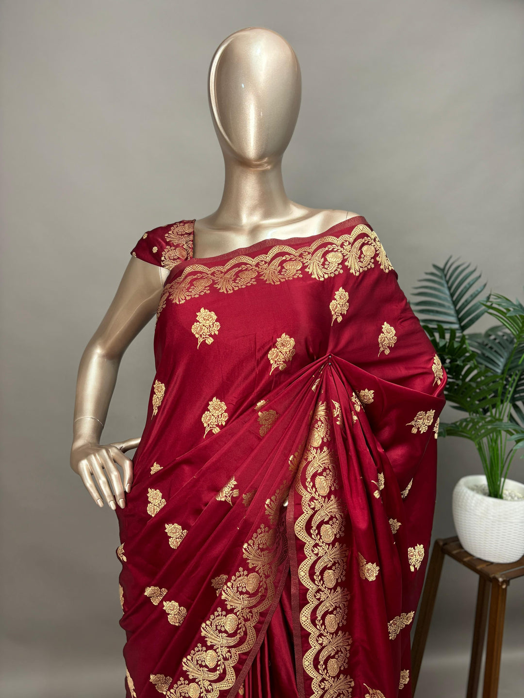 Semi Silk Saree TSA1606