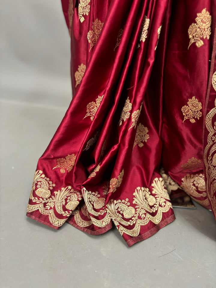 Semi Silk Saree TSA1606