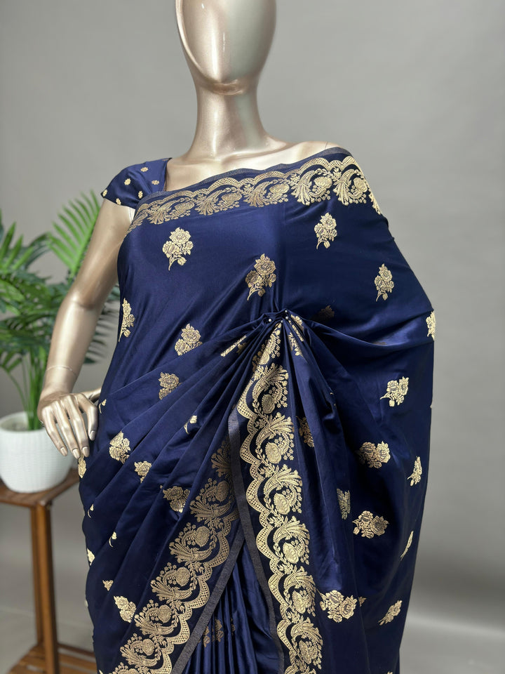 Semi Silk Saree TSA1606