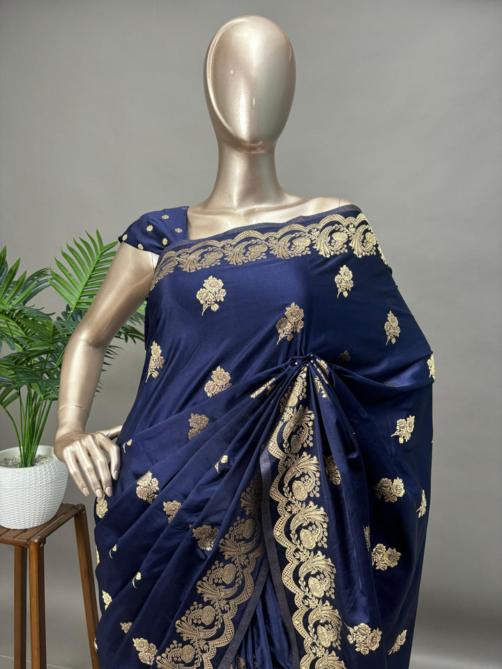 Semi Silk Saree TSA1606